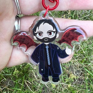 Crowley Acrylic Key Chain