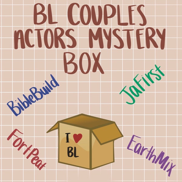BL Couples Actor Mystery Boxes/Bags