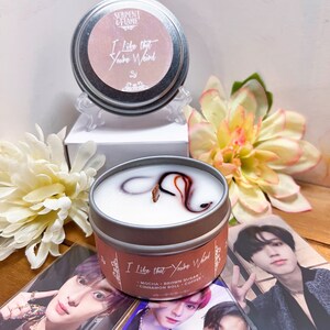 Stray Kids Minsung I Like That You&#39;re Weird Candle