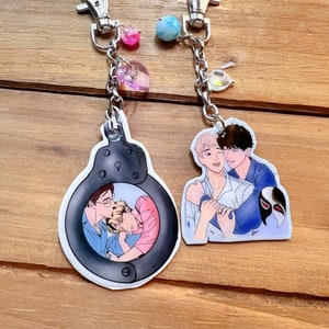 Bj. A Couples Key Chains or Bag Clips