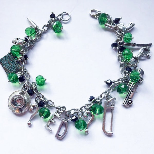 Edward Inspired Loaded Charm Bracelet