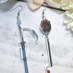 Kolczyki inspirowane Mo Dao Zu Shi Wangxian