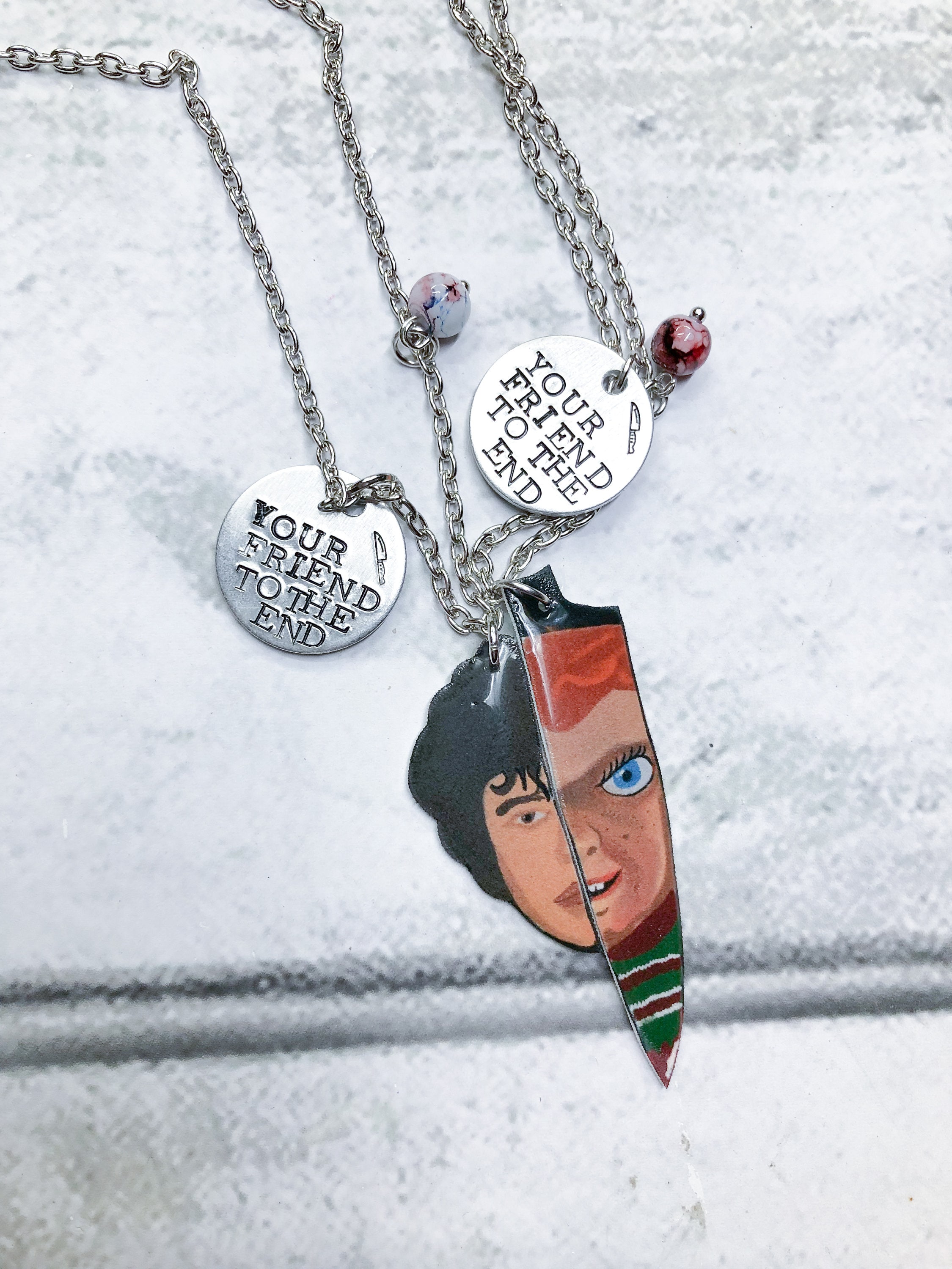 Bride of Chucky Necklace Etsy UK