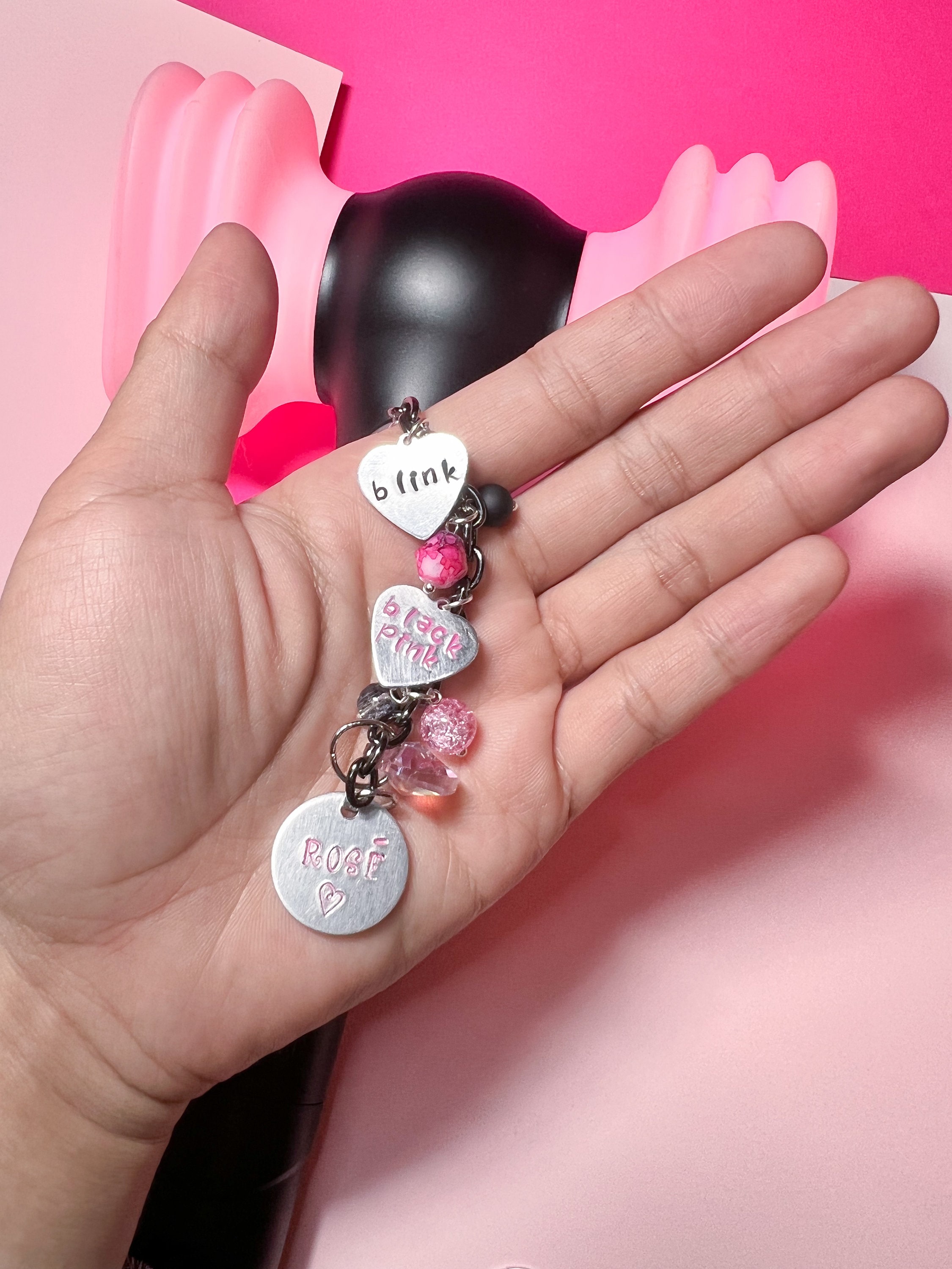 K pop Blackpink Blink Light Stick Charms Etsy
