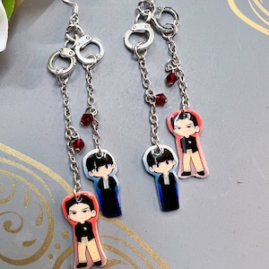 Pete and Vegas Dangle Earrings