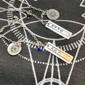 Eclipse Character Necklaces