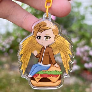 Jack SPN Acrylic Key Chain