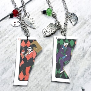 Harley en Joker geïnspireerde BFF ketting