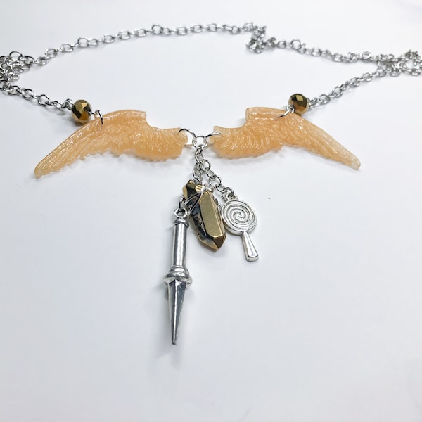 Gabriel Winged Grace Necklace