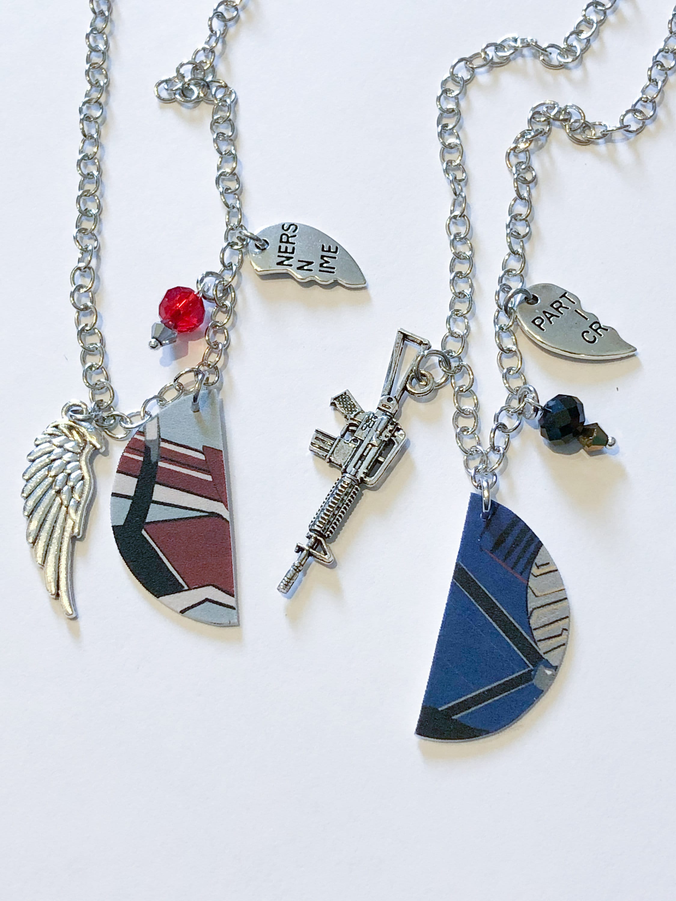Steve and hotsell bucky friendship necklace