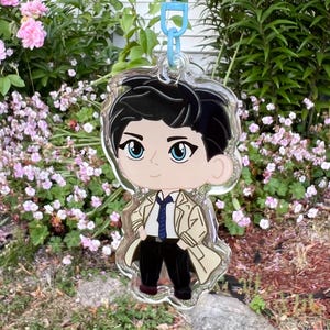 Castiel Acrylic Key Chain