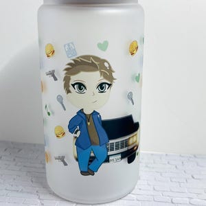 Dean Can Style Glass Tumbler