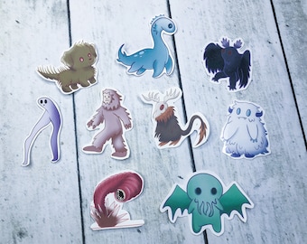 Cute Cryptid Stickers