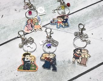 Slayer Couple Chibi Key Chain's