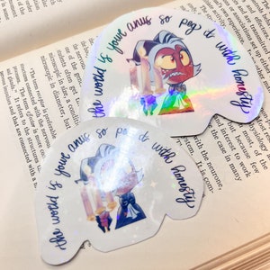 Helluva Inspired Moxxie Sticker