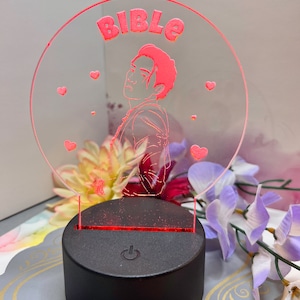 BIBLE LED Light Color Changing