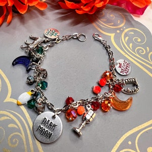 Enhypen and &TEAM Dark Moon Charm Bracelet