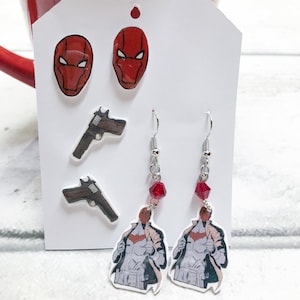 Jason Bat  Earring Set