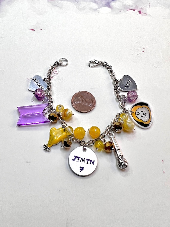 BTS Bias Loaded Bracelets - Etsy