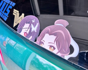 TGCF Hualian Character Inspired Peeker Stickers