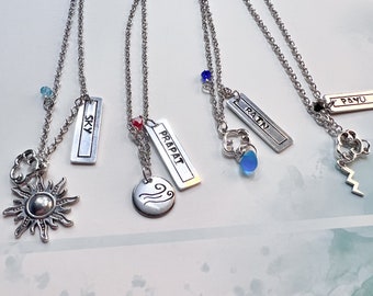 Love in the Air Character Necklaces