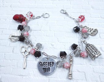 Demon Barber Charm Bracelet