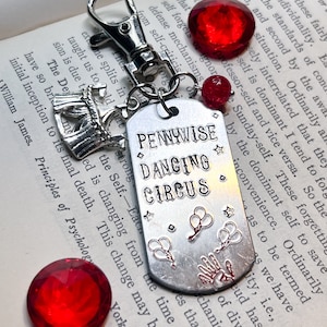 Penny&#39;s Dancing Clown Bag Clip or Necklace