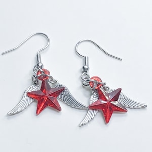 Winter Falcon Earrings