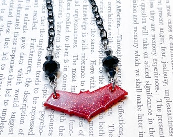 Jason Bat  Inspired Necklace