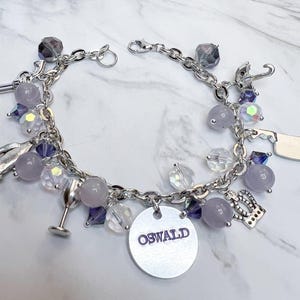 Oswald inspired Loaded Charm Bracelet