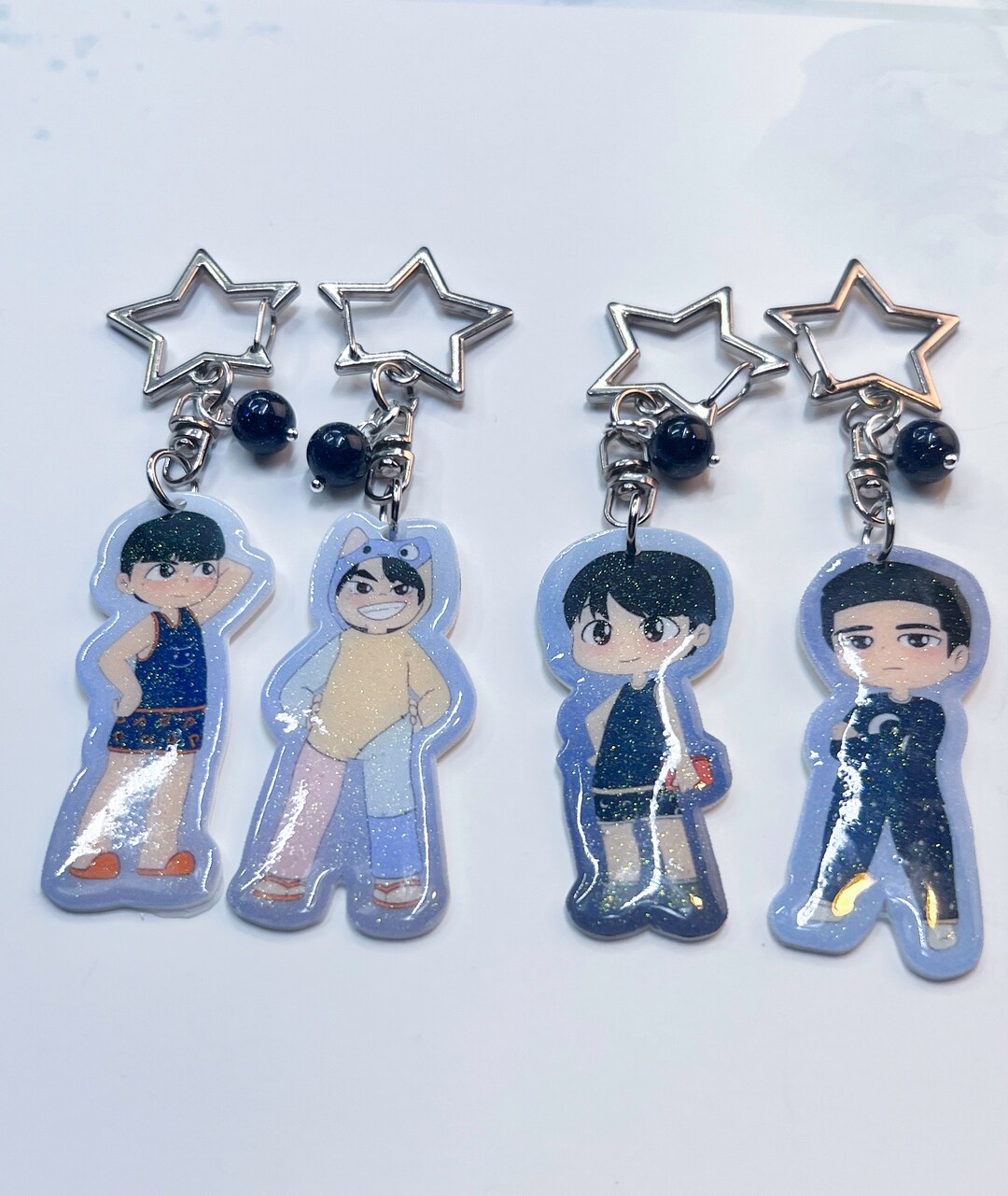 Pajama Party BL Key Chains - Etsy