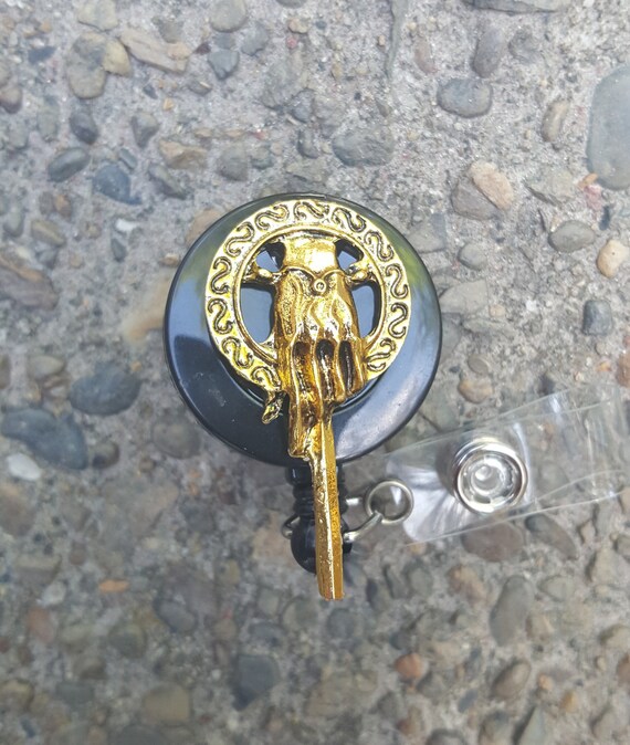 Game of Thrones Hand of the King Retractable Badge Reel//Tv Etsy