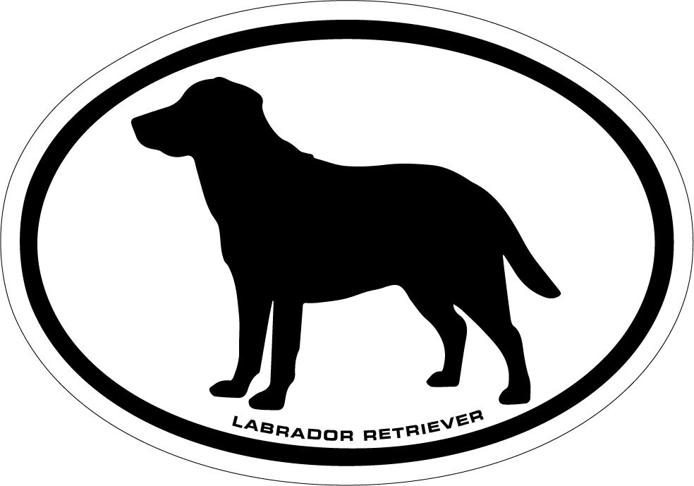 Labrador Retriever Vinyl Decal Sticker