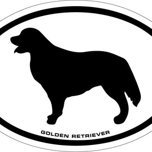 Golden Retriever Vinyl Decal Sticker