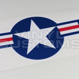 USAF Airforce Roundel Vinyl Decal Sticker