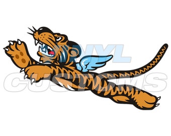 Flying Tigers AVG Vinyl Decal Sticker