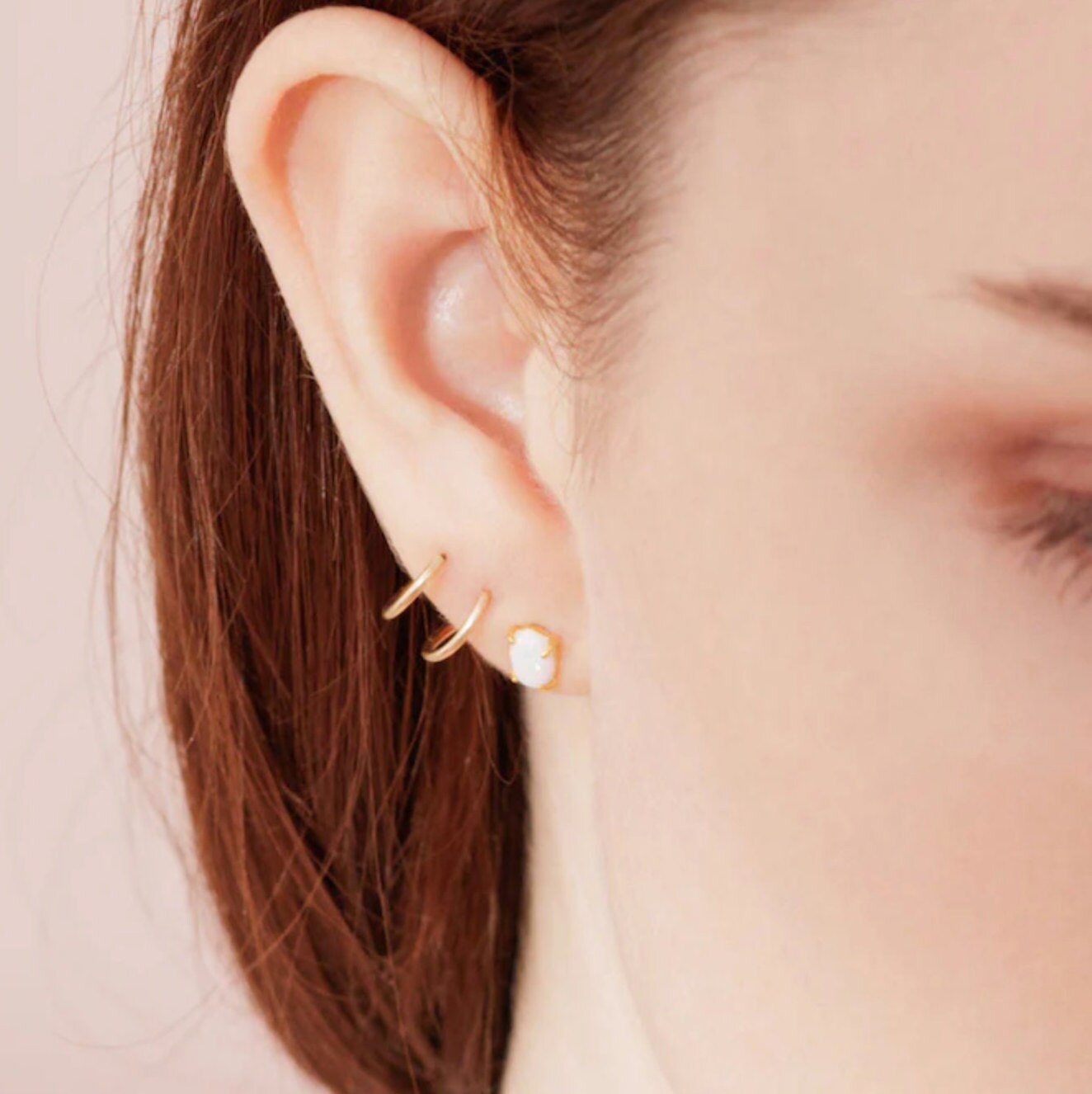 正規品【HYERES LOR】Souvenir Twist Onetouch Earring (S) 正規品【HYERES LOR】Souvenir Twist Chunky Onetouch Earring