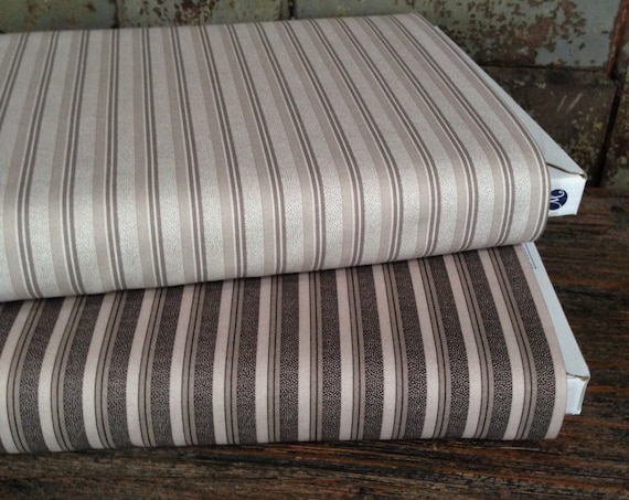 Fabric: HALF YARD - Shades of Grey - Stripe - 41294 - by Nancy Gere for Windham Fabrics