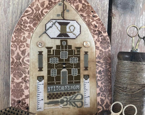 Kit & Pattern: Stitcher's Home Cross Stitch - by The Primitive Hare