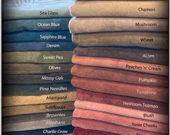 Velvet: FQ - Hand dyed Cotton Velvet Fat Quarters