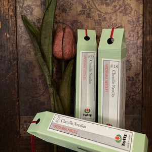 Notions: Chenille Needles #18,22,24 by &quot;Tulip&quot; brand