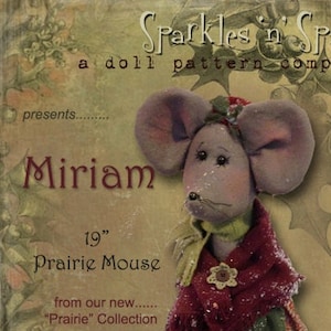 Pattern: Miriam the Christmas Mouse by Sparkles N Spirit