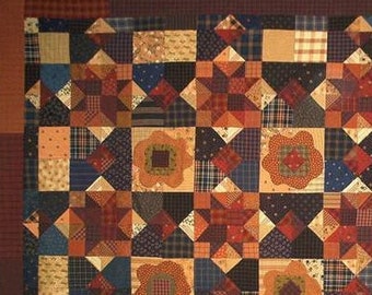 Pattern: "Tying the Knot"  Quilt Pattern by Primitive Pieces by Lynda