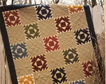 Pattern: March Winds Quilt Pattern by Country Threads