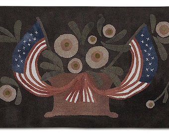Pattern: Glory Be! Wool Applique Wall Hanging