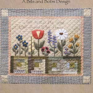 Pattern: Wool Applique "Love Shared" by Timeless Traditions by Norma Whaley