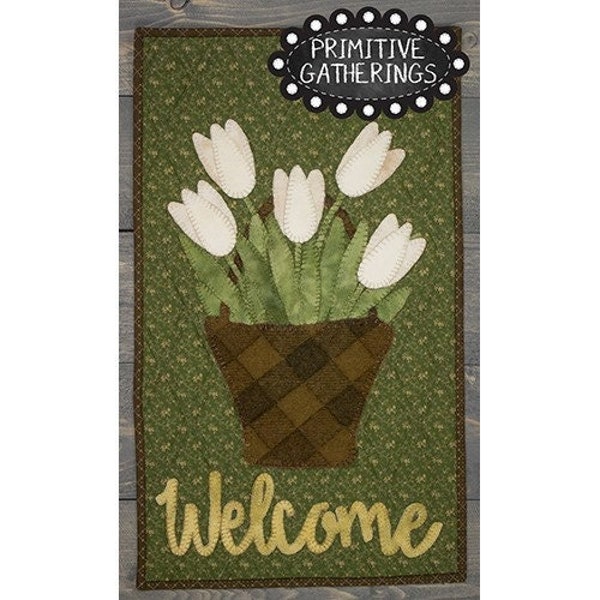 Pattern: Spring Welcome Banner by Primitive Gatherings