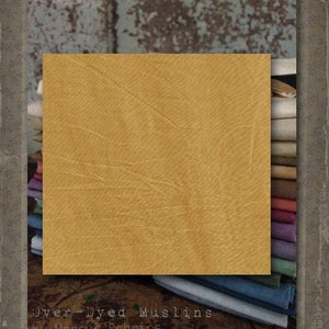 Aged Muslin: "Mustard" (new, special dyed Cloth) - Color #7750-0132 Marcus Fabrics