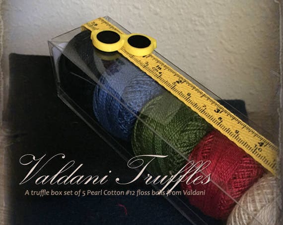 Valdani Thread: Gift Set/5 Perle Cotton Embroidery Thread Balls - "Schoolhouse Rock" Collection