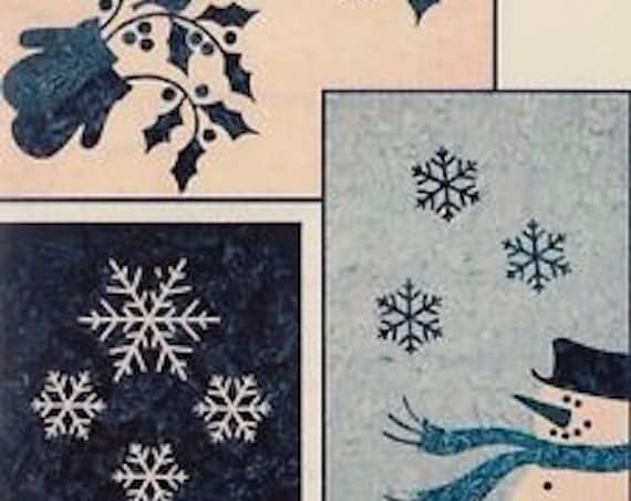 Pattern: "Winter Trio" Tablerunners Quilt Pattern by Laundry Basket Quilts